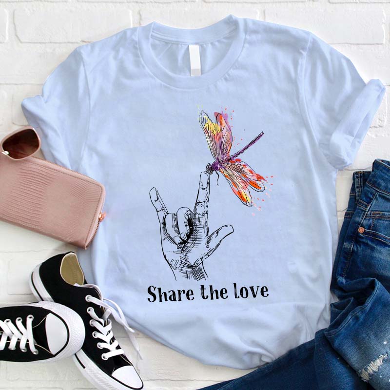 Share The Love Teacher T-Shirt