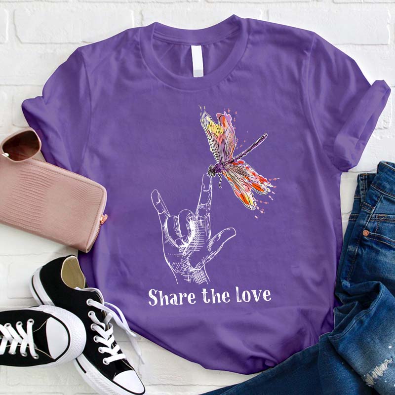 Share The Love Teacher T-Shirt