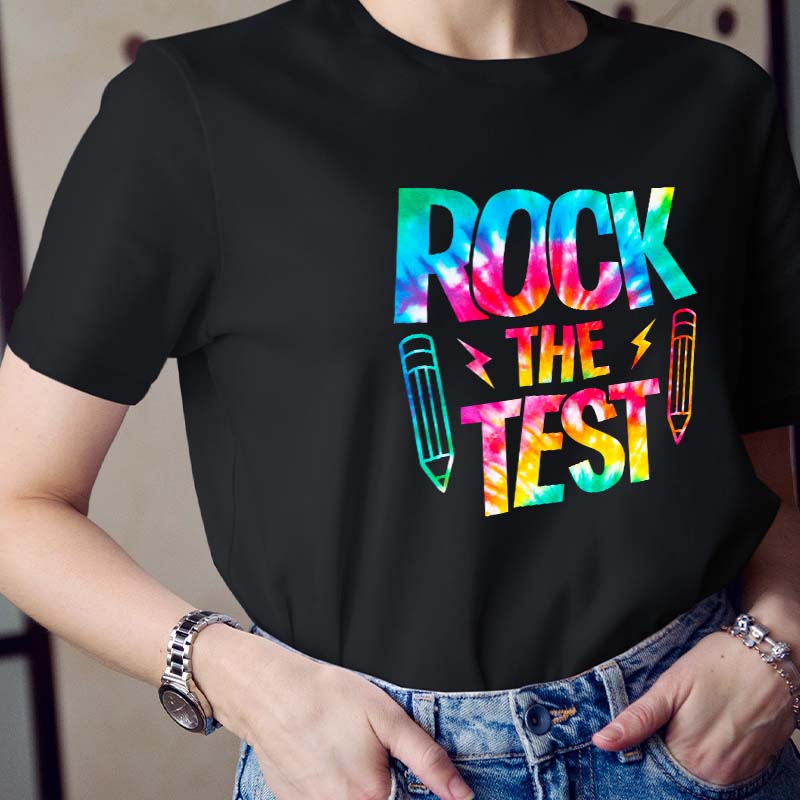 Rock The Test Teacher T-Shirt