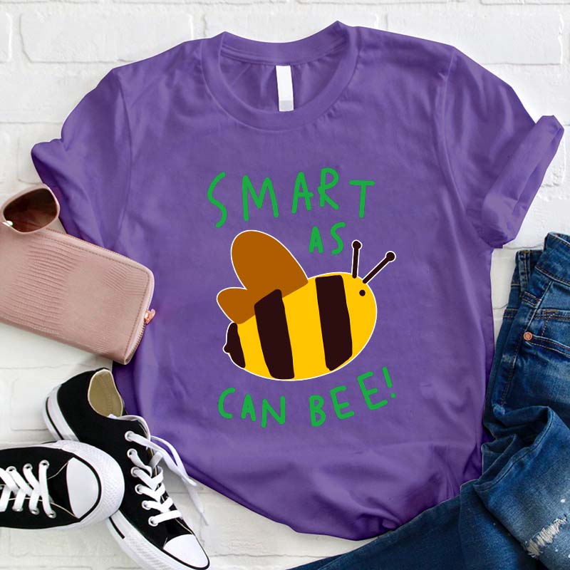 Smart As Can Bee Teacher T-Shirt