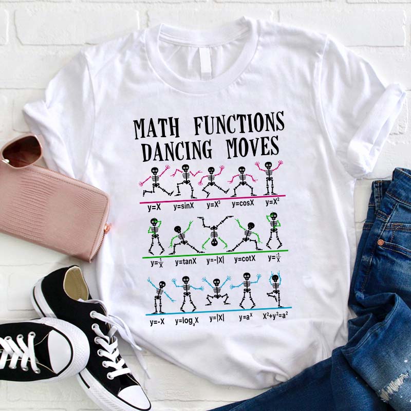 Math Functions Dancing Moves T-Shirt