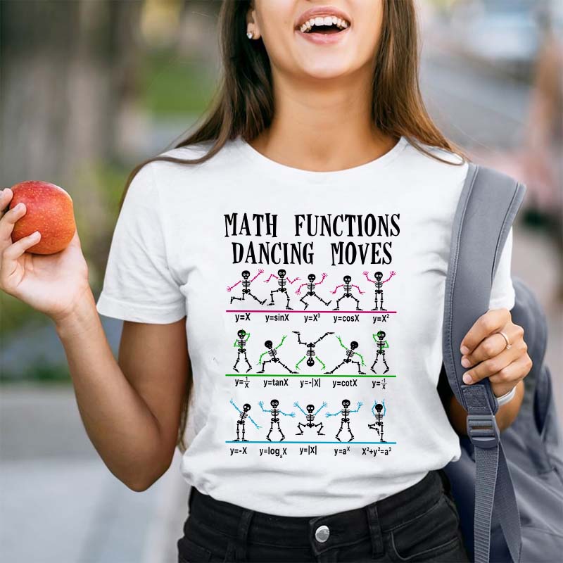 Math Functions Dancing Moves T-Shirt
