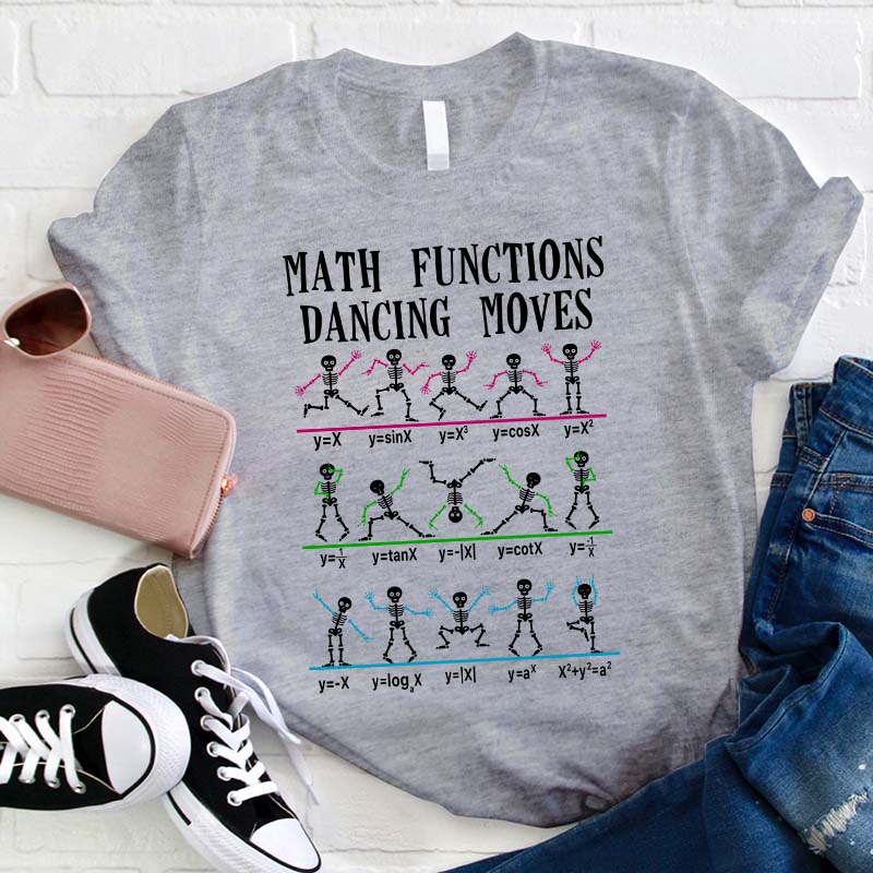 Math Functions Dancing Moves T-Shirt