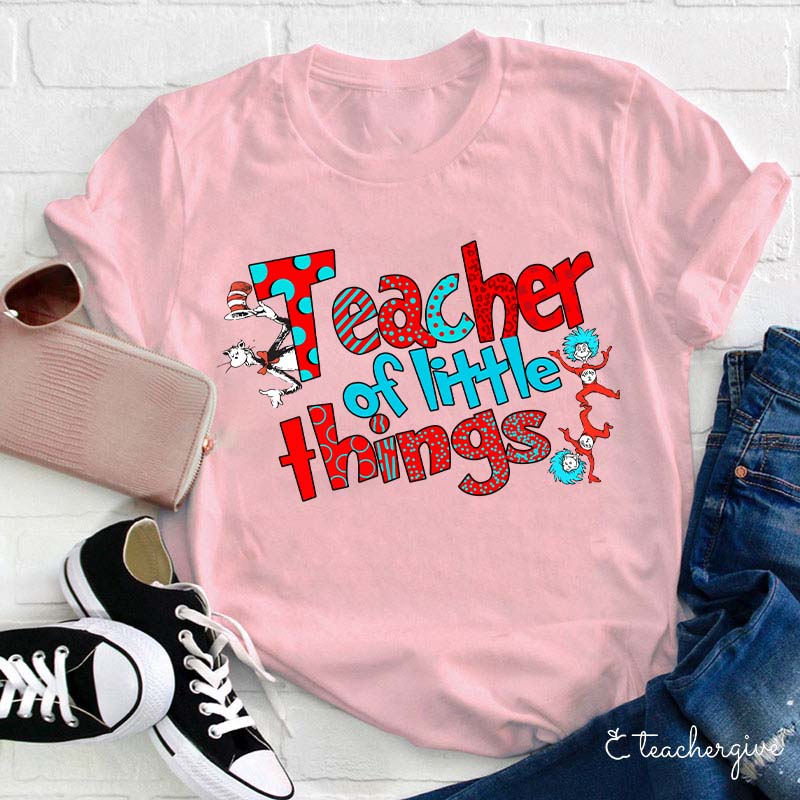 Teacher Of Little Things Teacehr T-Shirt
