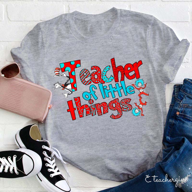 Teacher Of Little Things Teacehr T-Shirt