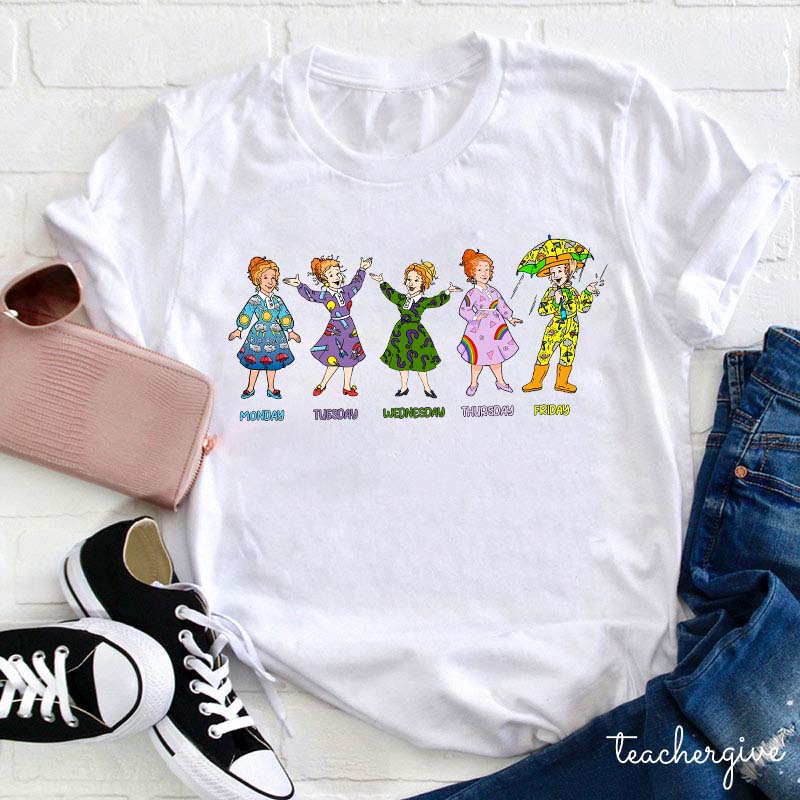The Magic School Bus Inspired Teacher T-Shirt