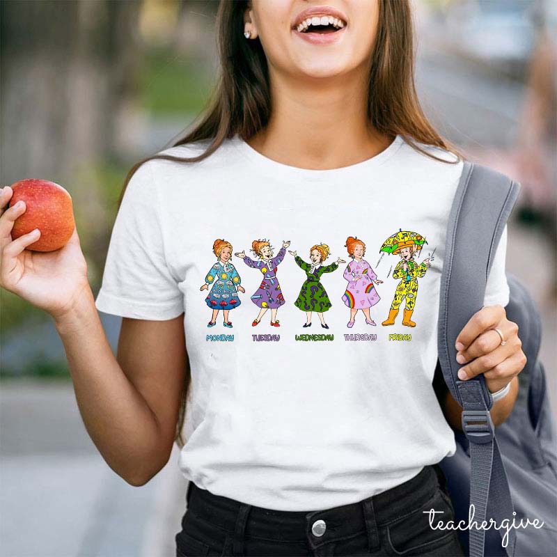 The Magic School Bus Inspired Teacher T-Shirt