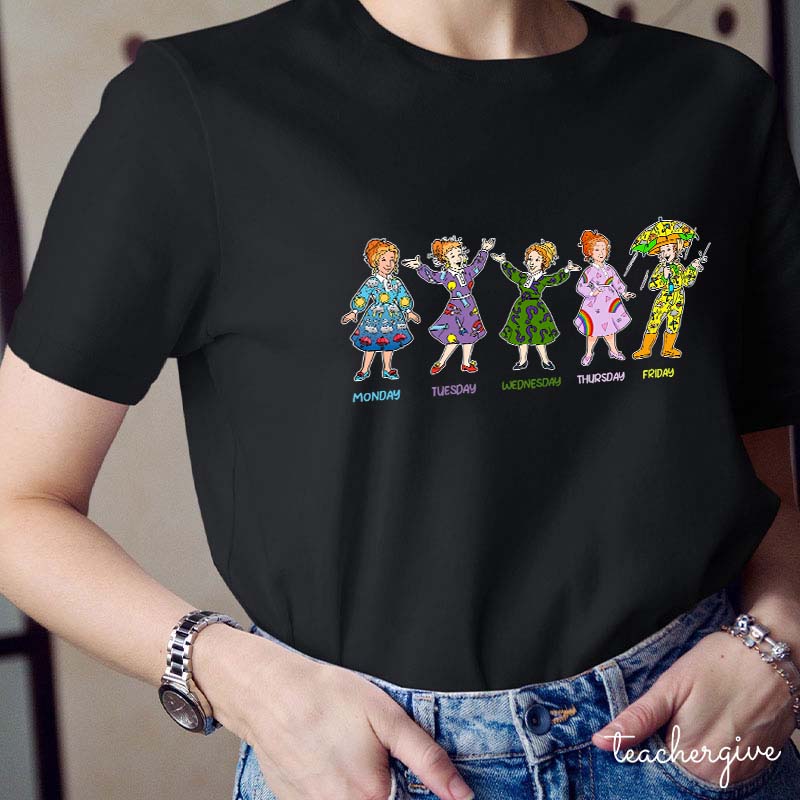 The Magic School Bus Inspired Teacher T-Shirt