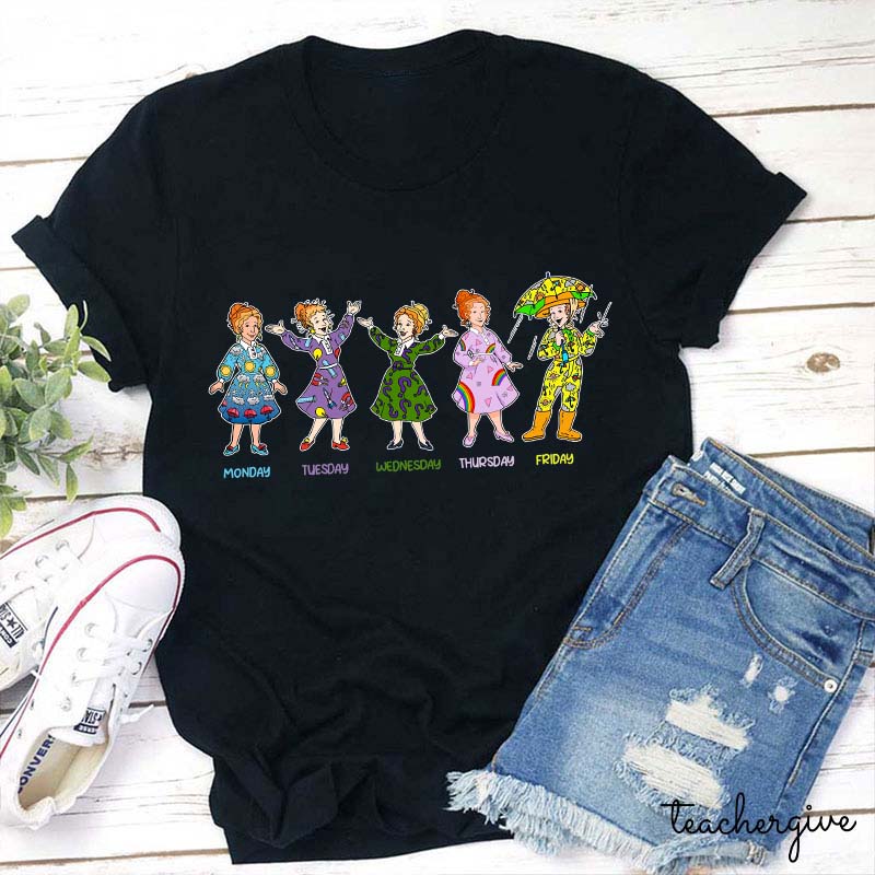 The Magic School Bus Inspired Teacher T-Shirt