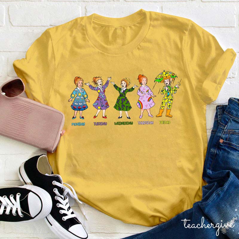 The Magic School Bus Inspired Teacher T-Shirt