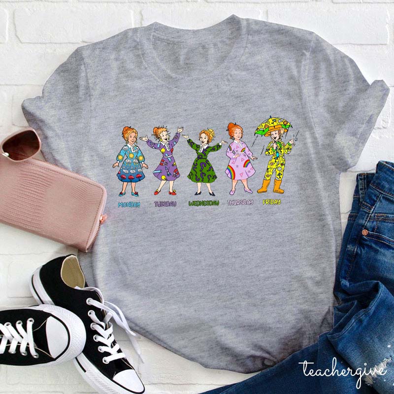 The Magic School Bus Inspired Teacher T-Shirt