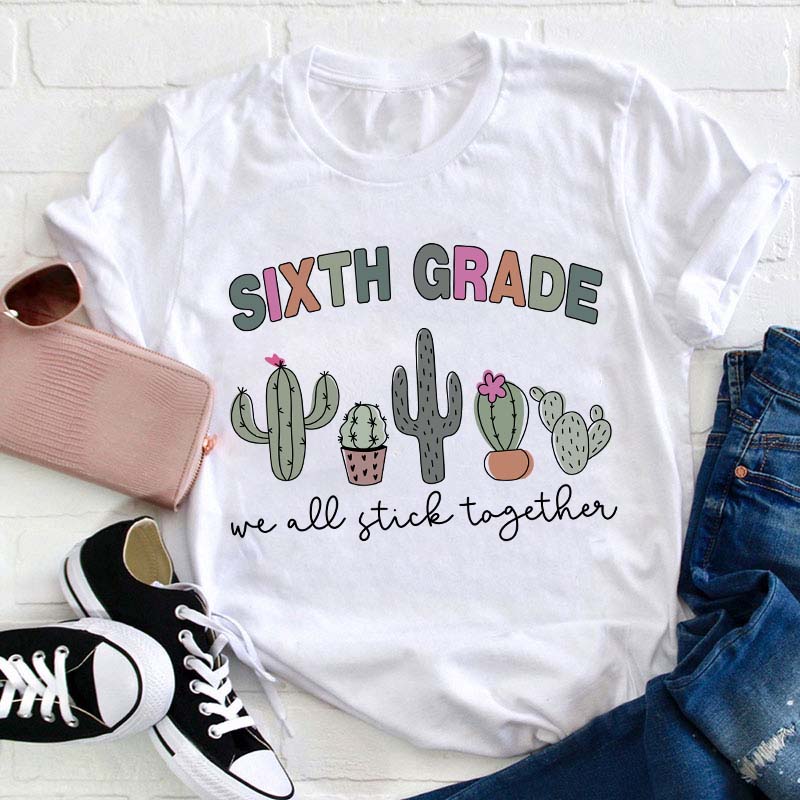 Personalized We All Stick Together T-Shirt