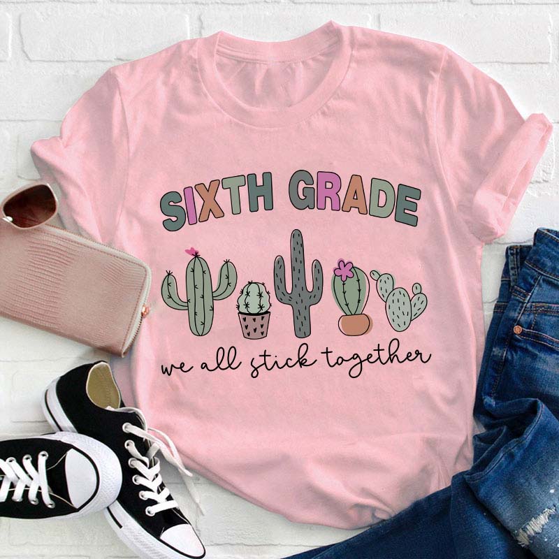 Personalized We All Stick Together T-Shirt