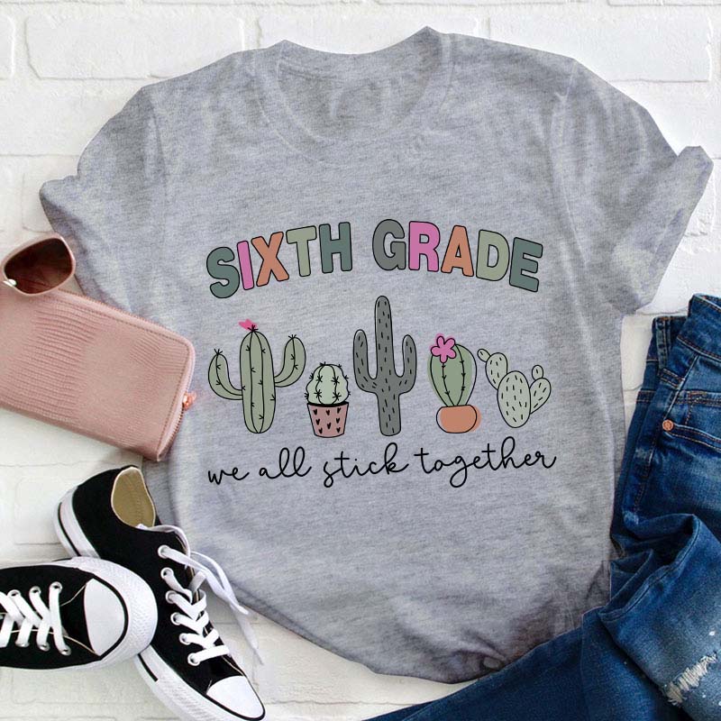 Personalized We All Stick Together T-Shirt