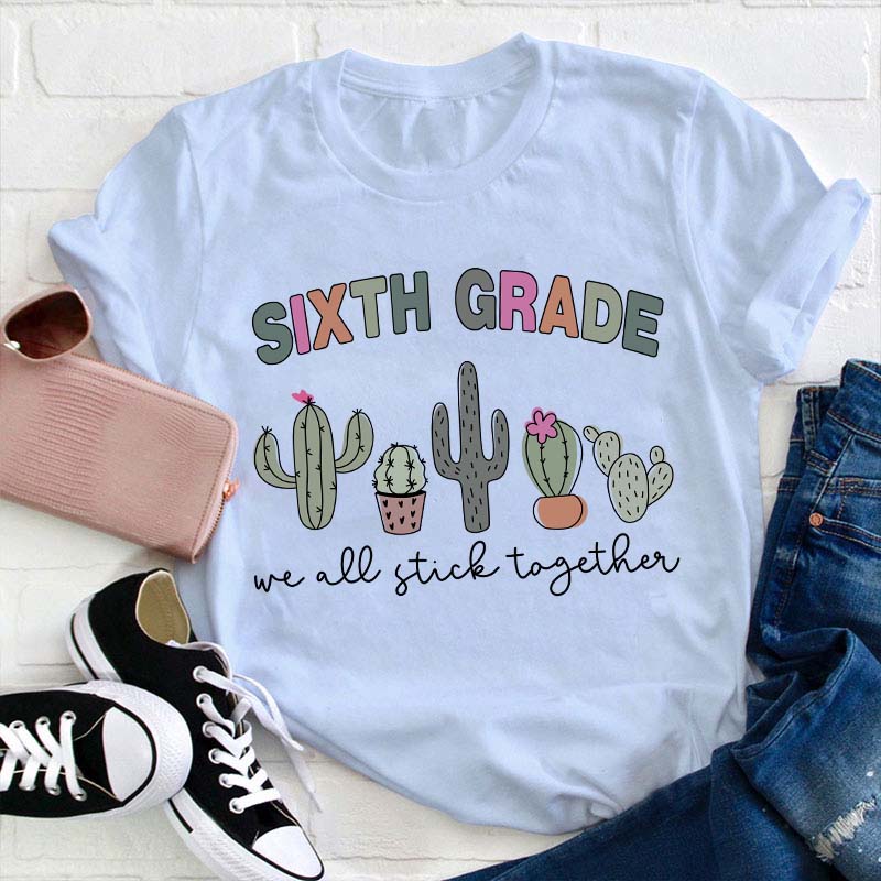 Personalized We All Stick Together T-Shirt