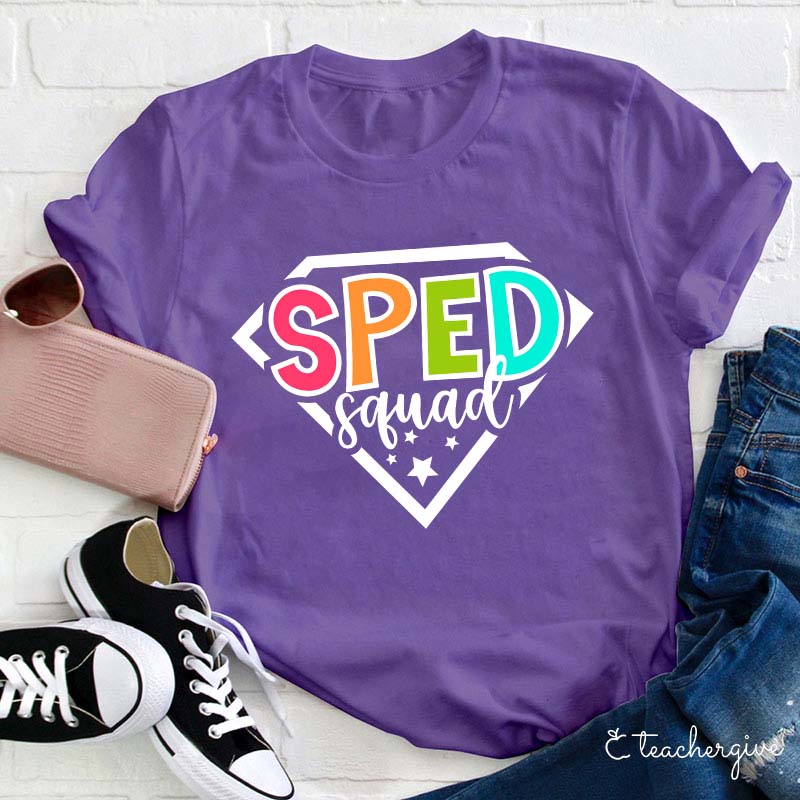 Super Sped Squad Teacher T-Shirt