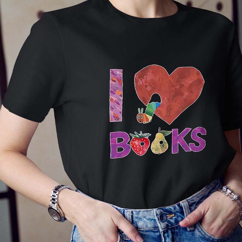 I Love Books T-Shirt