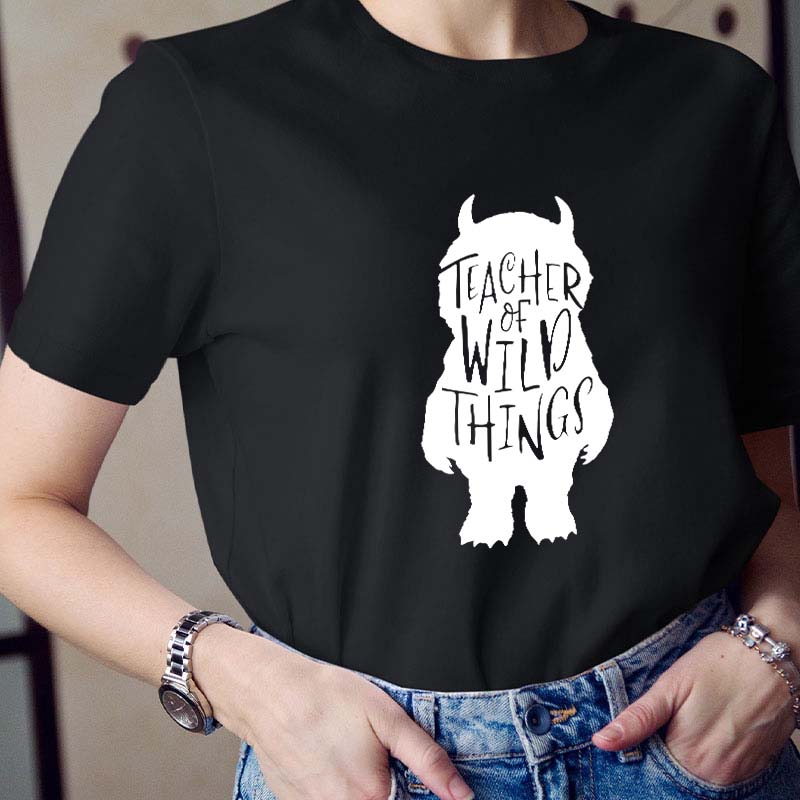 Teacher Of Wild Things Huge Beast T-Shirt