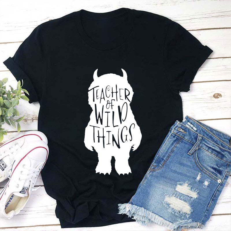 Teacher Of Wild Things Huge Beast T-Shirt