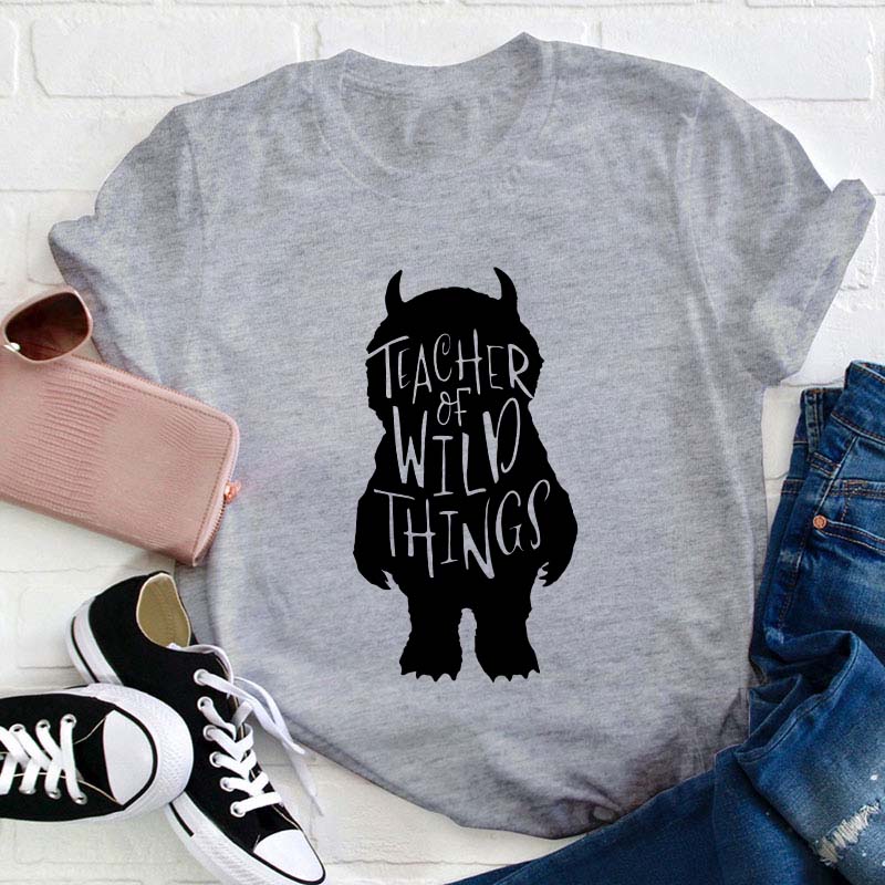 Teacher Of Wild Things Huge Beast T-Shirt