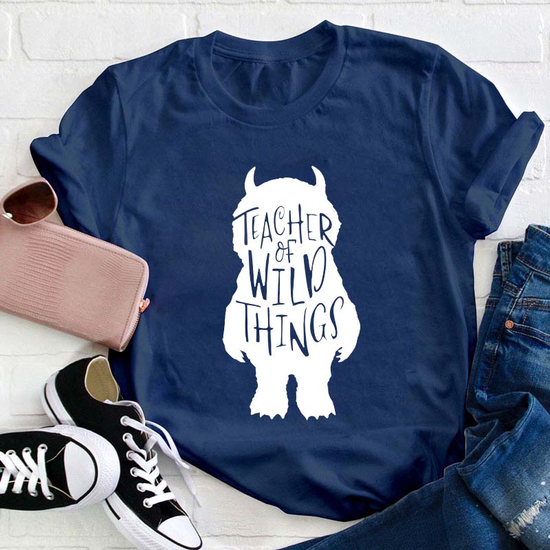 Teacher Of Wild Things Huge Beast T-Shirt