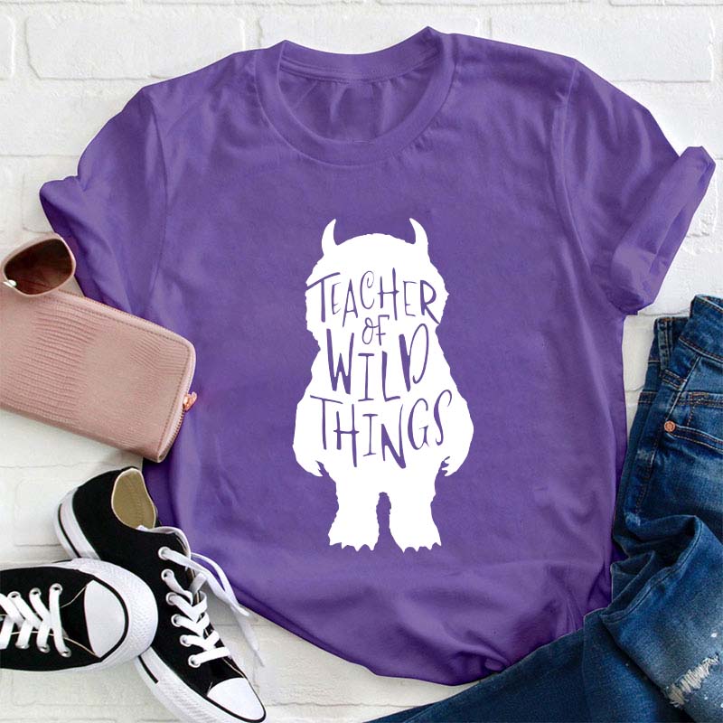 Teacher Of Wild Things Huge Beast T-Shirt