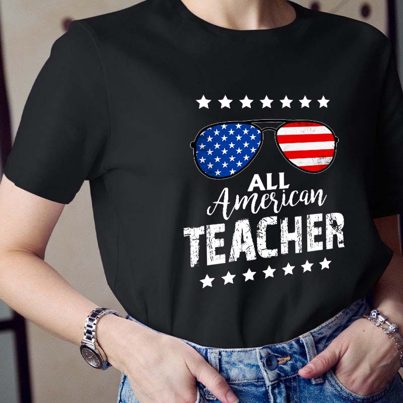 All American Teacher T-Shirt