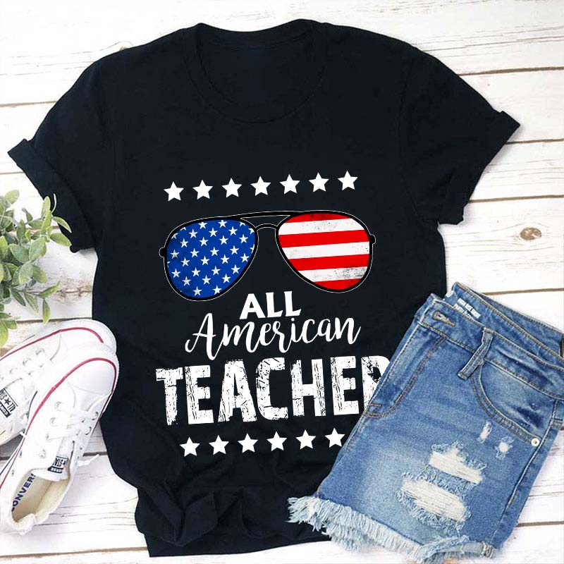 All American Teacher T-Shirt