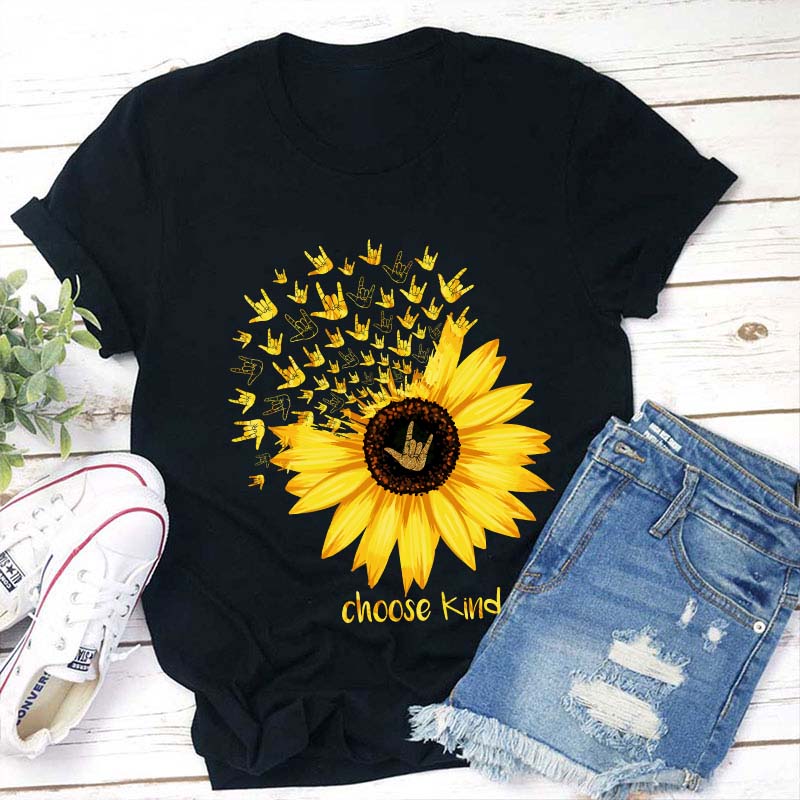 Choose Kind Teacher T-Shirt