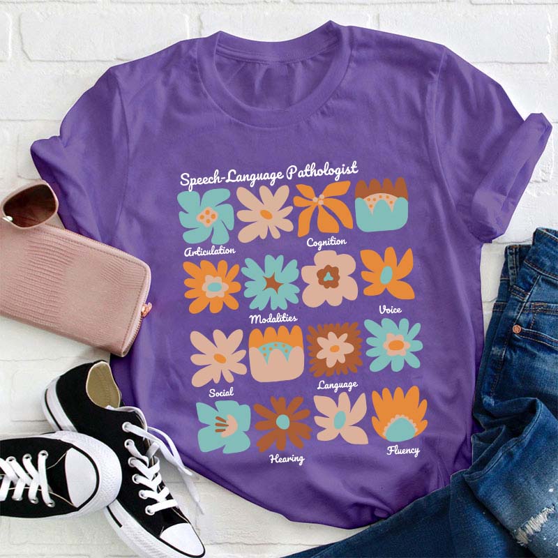 Speech Language Pathologists Teacher T-Shirt