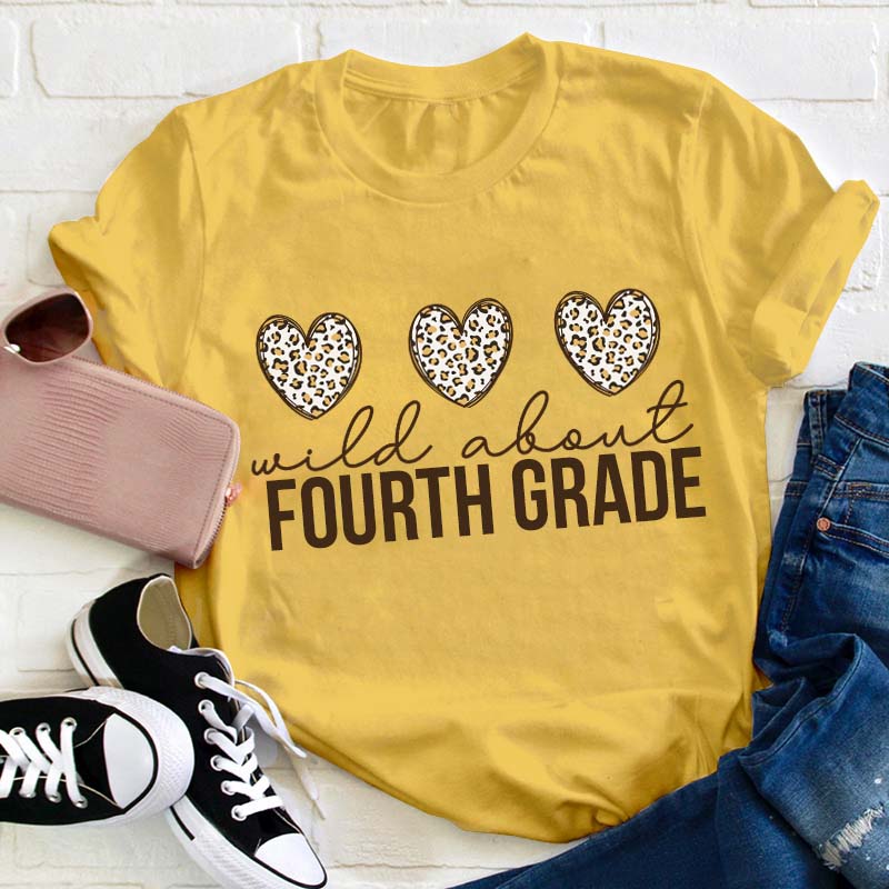 Personalized Wild About Teacher T-Shirt