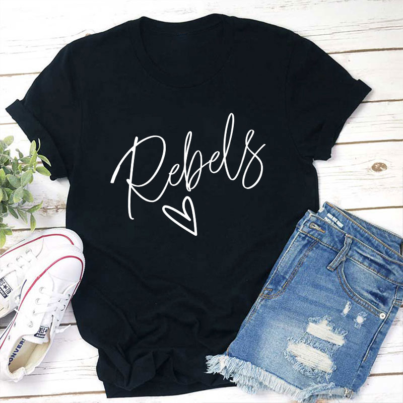 Personalized School Mascot Teacher T-Shirt