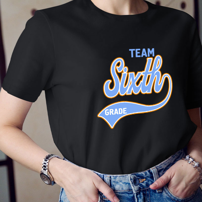 Personalized Grade Teacher Team Teacher T-Shirt