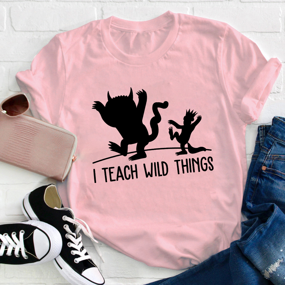 Where The Wild Things Are Teacher T-Shirt