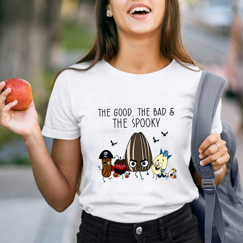 The Good The Bad The Spooky Teacher T-Shirt