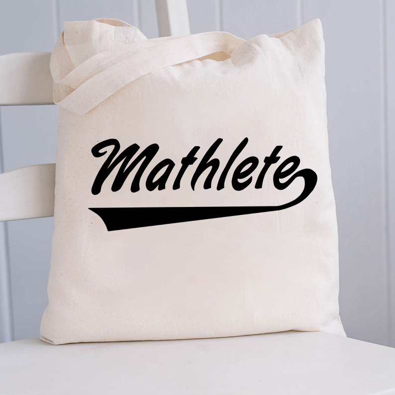 Mathlete Tote Bag