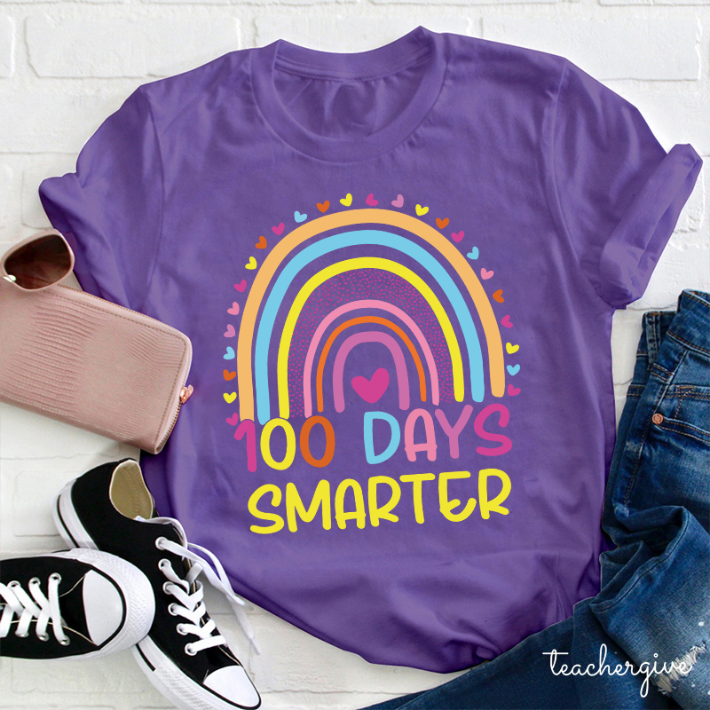 100 Days Smarter Teacher T-Shirt