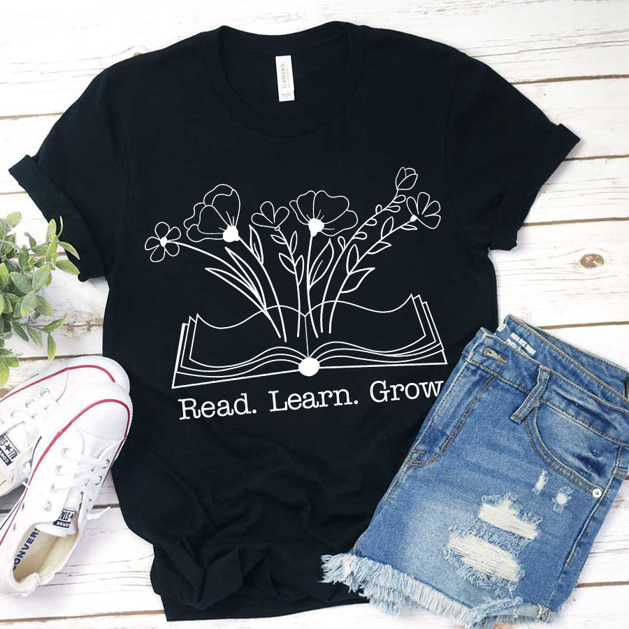Read Learn Grow T-Shirt