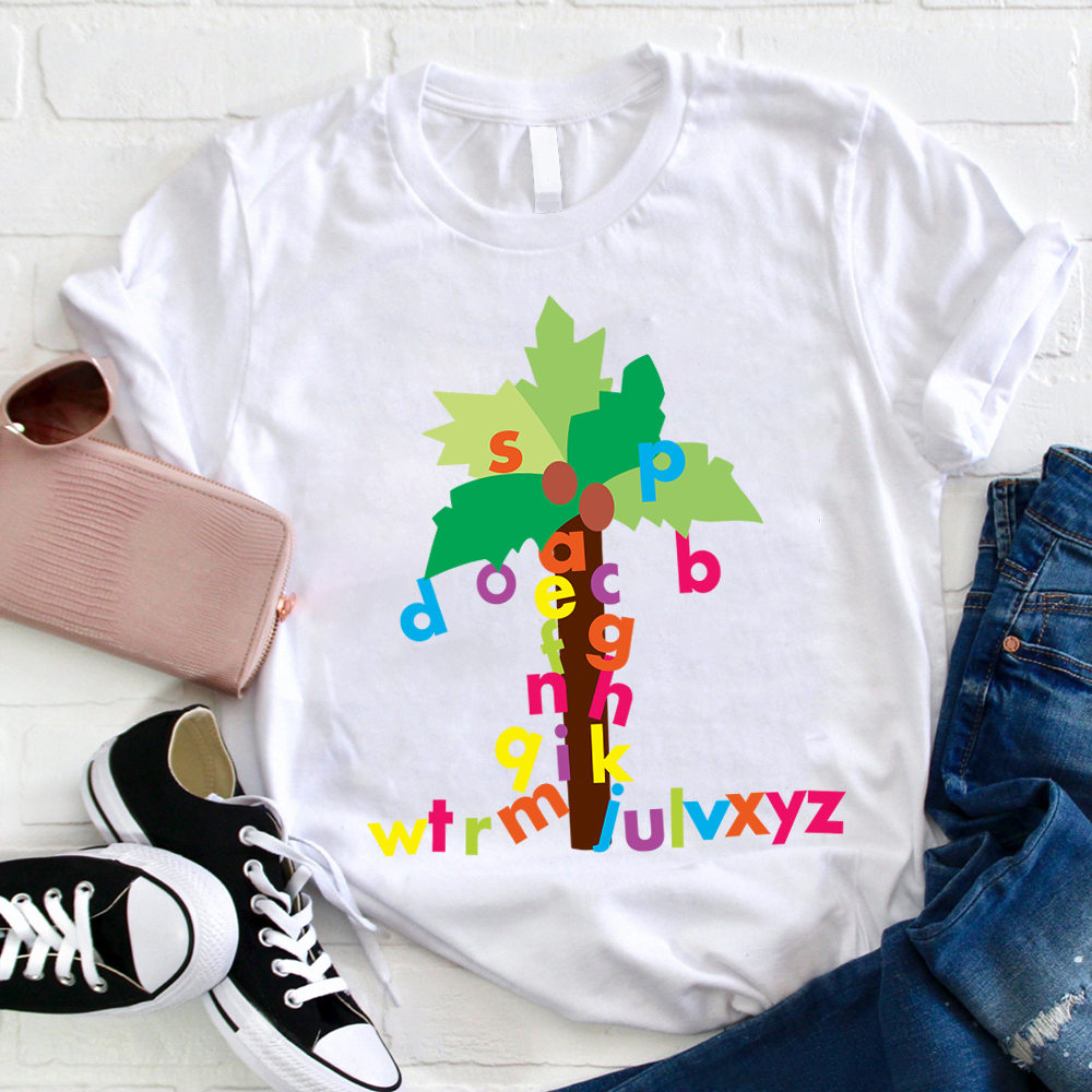 Letters Chicka Chicka Boom Boom T-Shirt