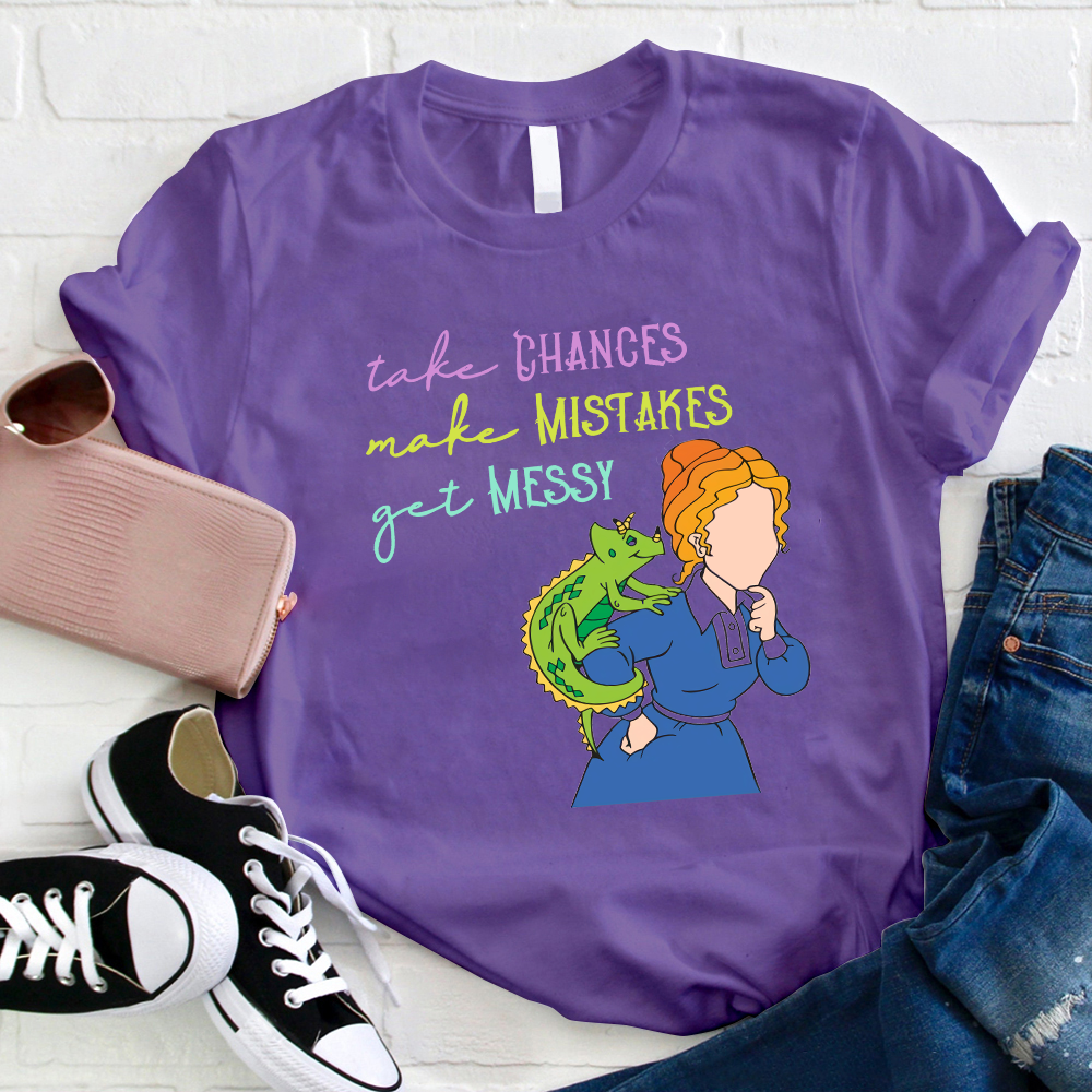 She Is Thinking Magic School Bus T-Shirt