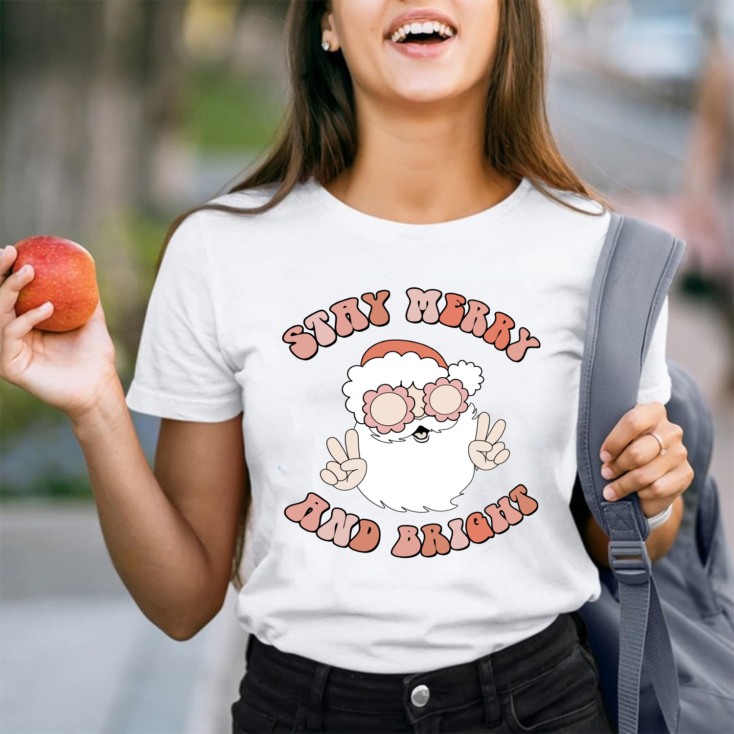 Stay Merry And Bright Teacher T-Shirt