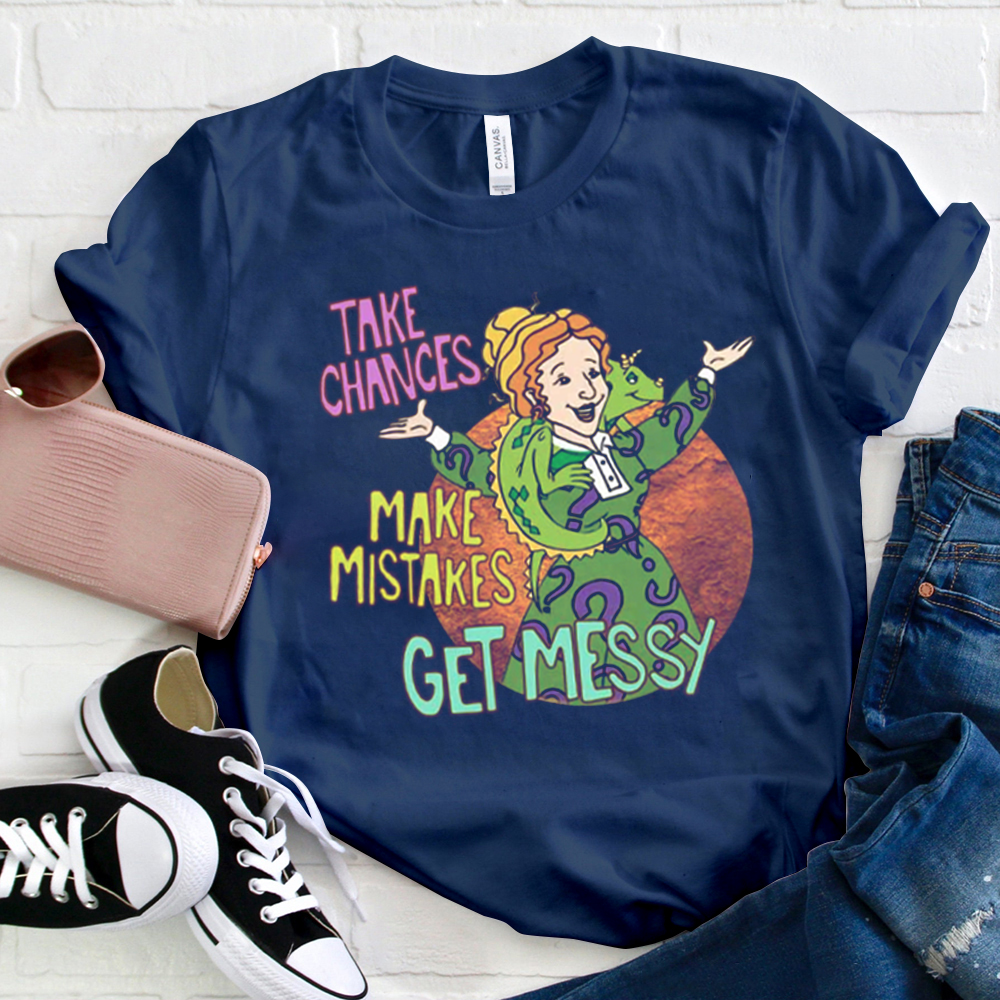 Lady Of Magic School Bus T-Shirt