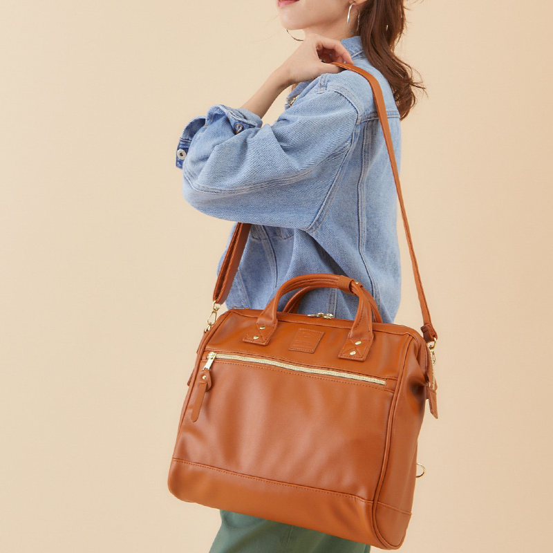 Multicolor Teacher Name Leather Backpack