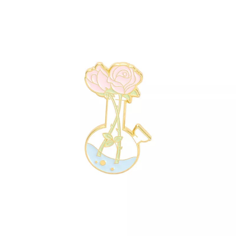 Plant Vase Beaker Pin Set