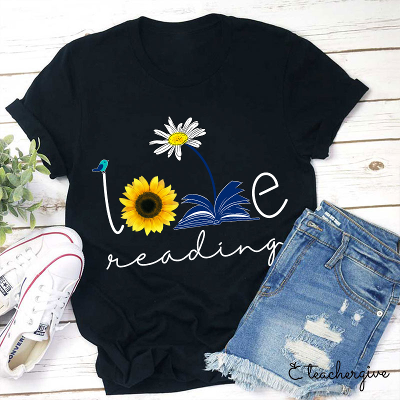 I Love Reading Teacher T-Shirt