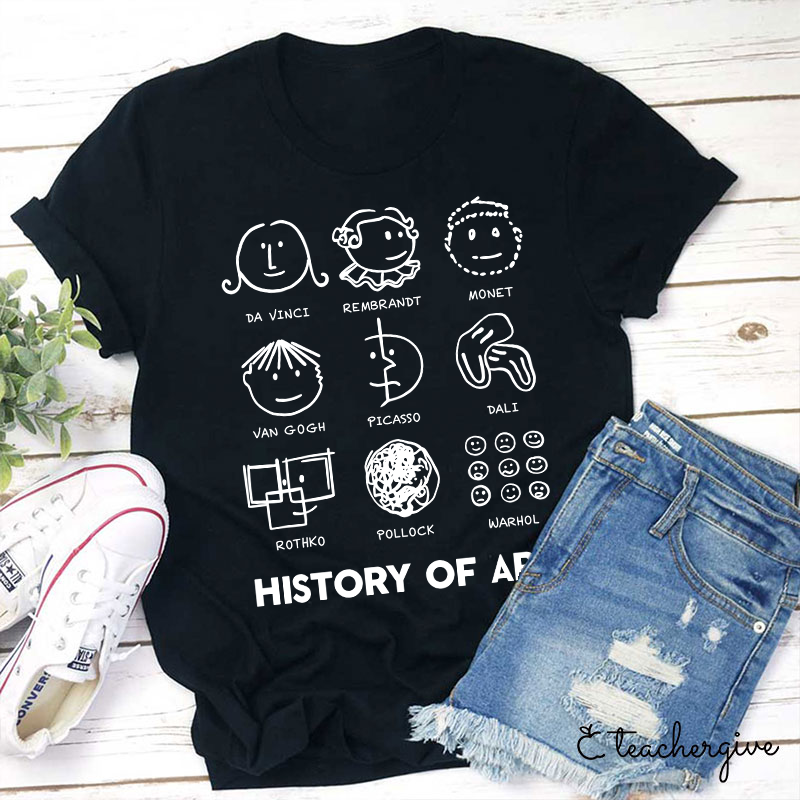 History Of Art Teacher T-Shirt