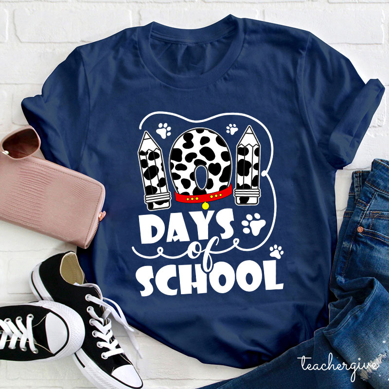 101 Days Of School Teacher T-Shirt