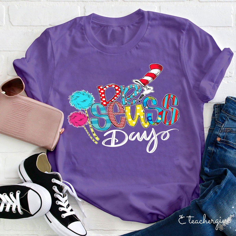Dr. Seuss Day Teacher T-Shirt