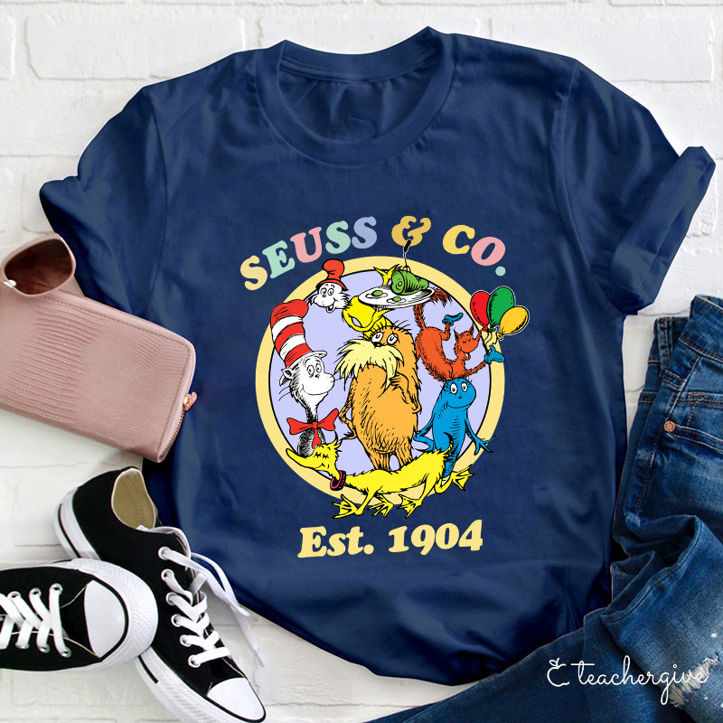 Dr. Seuss Co. Est. 1904 Teacher T-Shirt