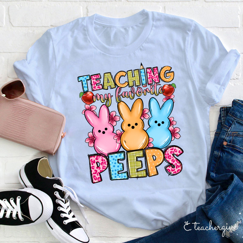 Teacher To The Most Awesome Peeps Teacher T-Shirt